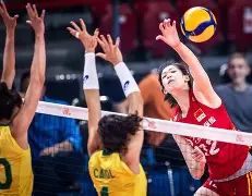 排球季后赛掀起高潮,漠南旋风队逆转北城麒麟队,高压逼抢奏功——轮换效果显现(不想打排球的风铃人不是好前锋) 排球季后赛掀起高潮,漠南旋风队逆转北城麒麟队,高压逼抢奏功——轮换效果显现(不想打排球的风铃人不是好前锋)